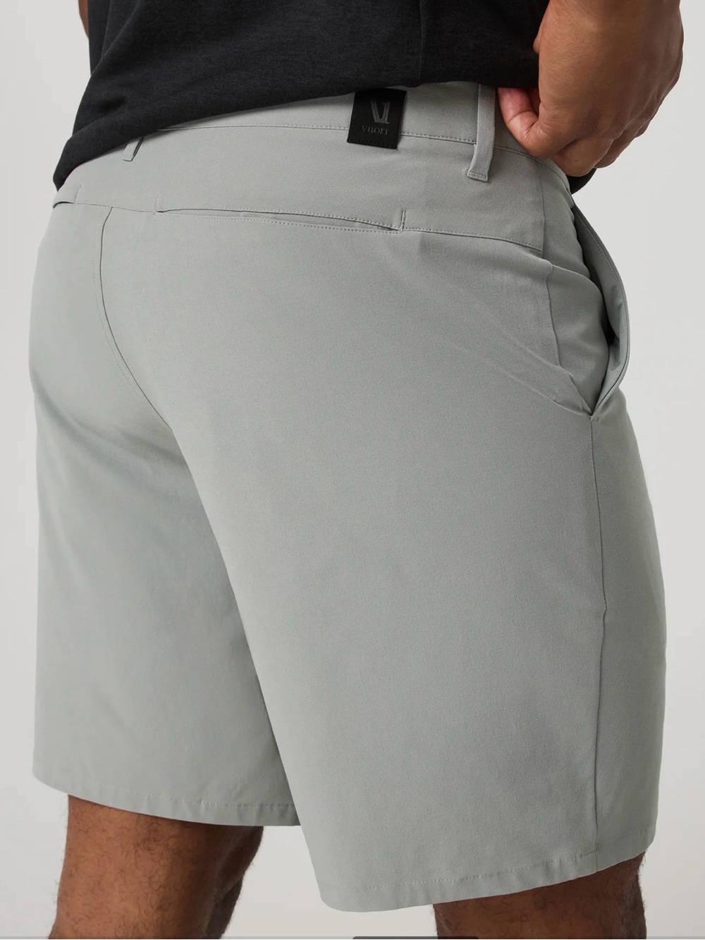 Vuori Aim Short in Slate Rock 8”